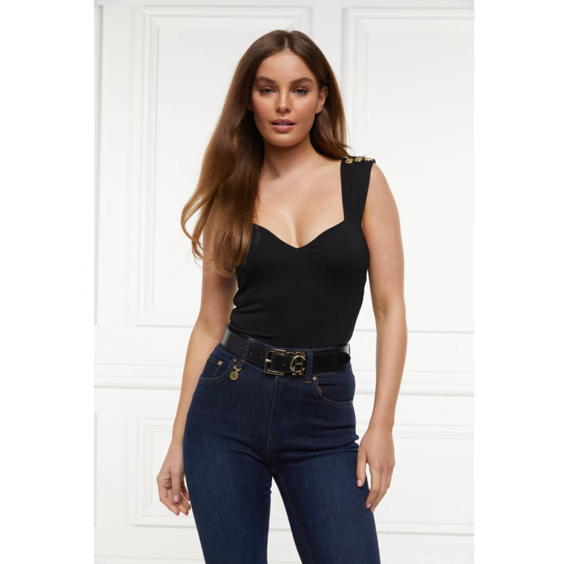 Holland Cooper HC Classic Logo Belt - Black-3